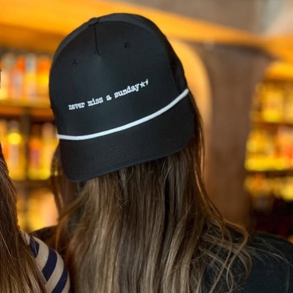 Black Loco Never Miss a Sunday Hat